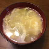 スライス玉ねぎのスープ